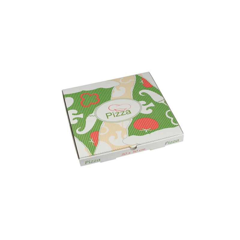 Pizzakartons, Cellulose "pure" eckig 30 x 30 x 3 cm - Bild 1