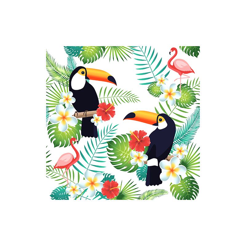 Servietten, 3-lagig 1/4-Falz 40 x 40 cm "Toucan" - Bild 1