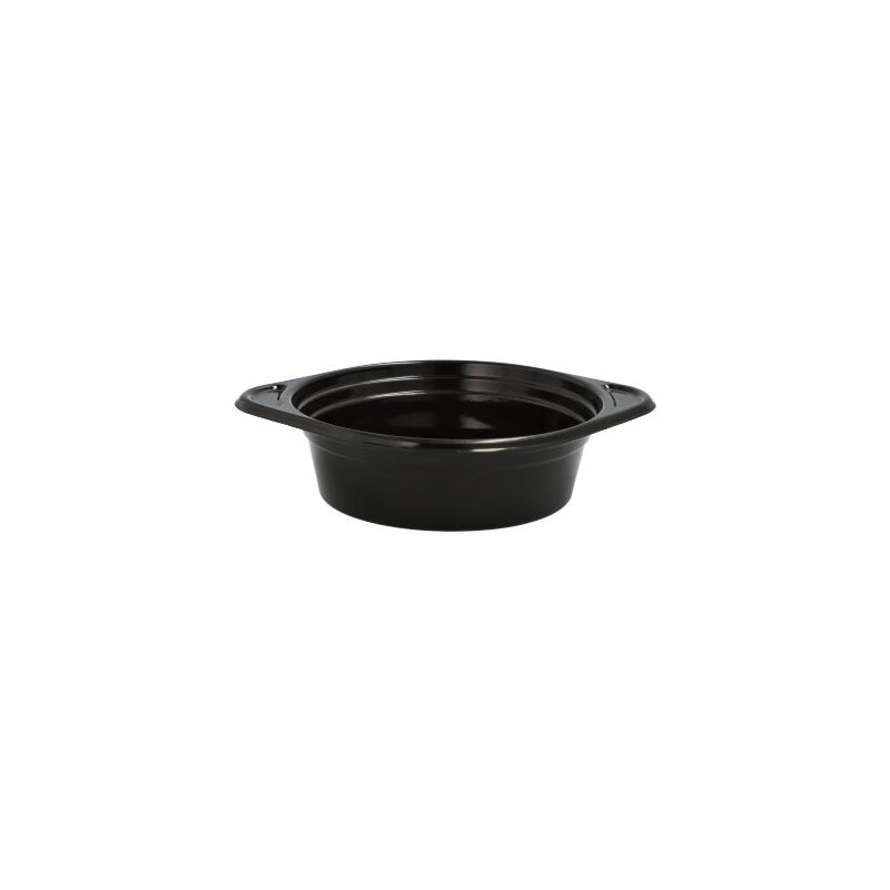 Suppenschalen (Mehrweg) 500 ml Ø 15,6 cm · H 4,5 cm schwarz - Bild 1