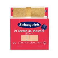 "Cederroth" Salvequick Textil Pflaster XL (21 Stück) braun