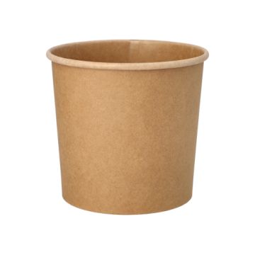 Suppenbecher, Pappe 760 ml Ø 11,5 cm · 11 cm braun