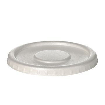 Deckel für Allzweckbecher, XPS "To Go" rund Ø 13 cm · 1,1 cm weiss