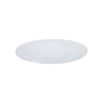 Mehrweg-Deckel PP für Schalen oval 1 cm x 13,5 cm x 20,5 cm transparent "Cella"