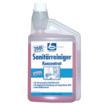 "Dr. Becher" Sanitärreiniger Konzentrat 1 l Dosierflasche