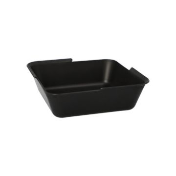 "Circulware by Haval" Mehrweg-Schalen Mix & Match eckig 4,7 cm x 15,6 cm x 15,6 cm schwarz