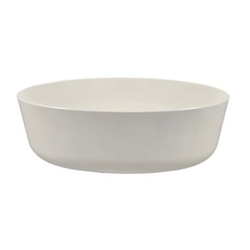 Mehrweg-Schalen oval 2400 ml 9,1 cm x 16,5 cm x 26 cm weiss "Cella"