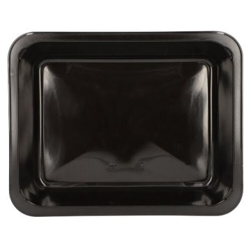 Mikrowellenschalen, PP ungeteilt 1330 ml 4,9 cm x 22,7 cm x 17,8 cm schwarz