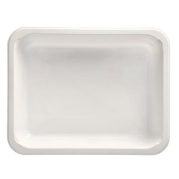 Mikrowellenschalen, PP ungeteilt 1330 ml 4,9 cm x 22,7 cm x 17,8 cm weiss