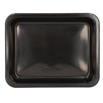 Mikrowellenschalen, PP ungeteilt 935 ml 3,2 cm x 22,7 cm x 17,8 cm schwarz