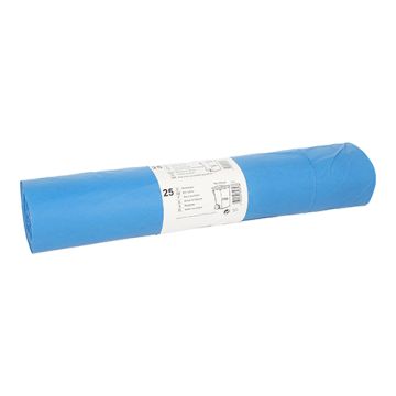 Müllsäcke, LDPE 120 l 110 cm x 70 cm blau