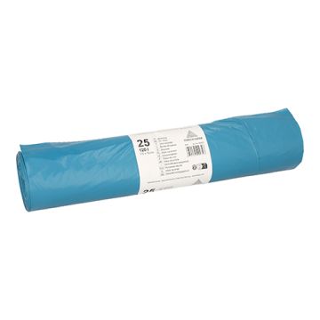 Müllsäcke, LDPE 120 l 110 cm x 70 cm blau