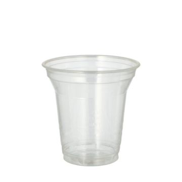 Kaltgetränkebecher, PLA "pure" 0,2 l Ø 9,5 cm · 9,59 cm glasklar