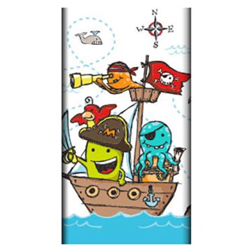 Tischdecke, Papier 120 cm x 180 cm "Pirate Crew"