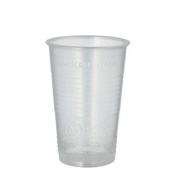 Trinkbecher, PP 0,3 l Ø 7,8 cm · 11,3 cm transparent