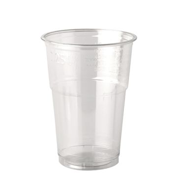 Trinkbecher R-PET 0,25 l Ø 7,8 cm · 10,7 cm glasklar