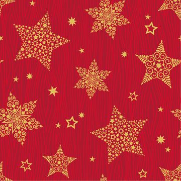 Servietten, 3-lagig 1/4-Falz 25 cm x 25 cm "Christmas Shine"