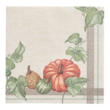 Servietten "ROYAL Collection" 1/4-Falz 40 cm x 40 cm "Pumpkin"