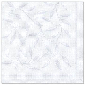 Servietten "ROYAL Collection" 1/4-Falz 40 cm x 40 cm weiss "New Mediterran"