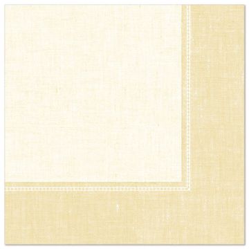 Servietten "ROYAL Collection" 1/4-Falz 40 cm x 40 cm champagner "Linum"