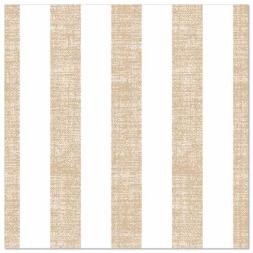 Servietten "ROYAL Collection" 1/4-Falz 40 cm x 40 cm sand "Lines"