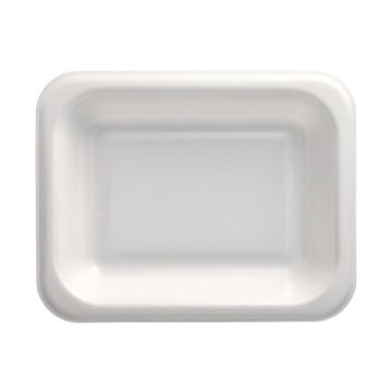 Siegelschalen, XPS 900 ml 4,2 cm x 18,5 cm x 23,5 cm weiss laminiert