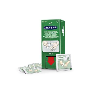 "Cederroth" Wipes Salvequick Wundreiniger refill für Savett-Spender REF 51011006