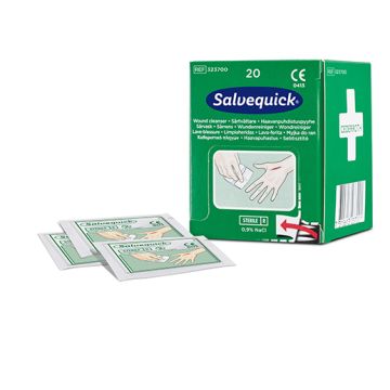 "Cederroth" Wipes Salvequick Wundreiniger refill für erste Hilfe Station REF 490920