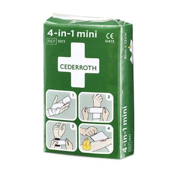 "Cederroth" 4 in 1 Blutstiller "mini" Wundverband Set