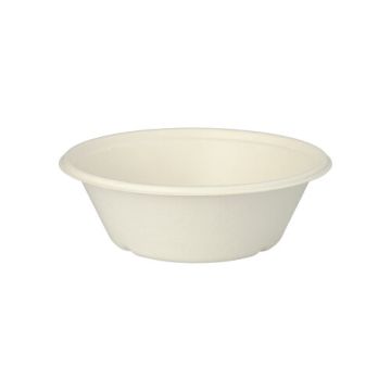 Schalen, Zuckerrohr "pure" 600 ml Ø 17 cm · 5,5 cm weiss