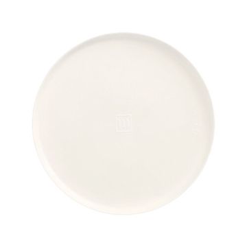 Teller Zuckerrohr "pure" rund Ø 16 cm · 1 cm weiss "Cella"